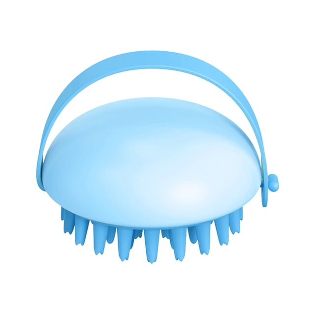 TIELUTT Pet Silicone Bath Brush for Cats and Dogs Gentle Massage Grooming Dog Hair Brush Shedding Long Dog Dry Shampoo for Smelly Dogs Pet Grooming Vacuum Cat Holder for Nail Clipping Oatmeal Dog Sha