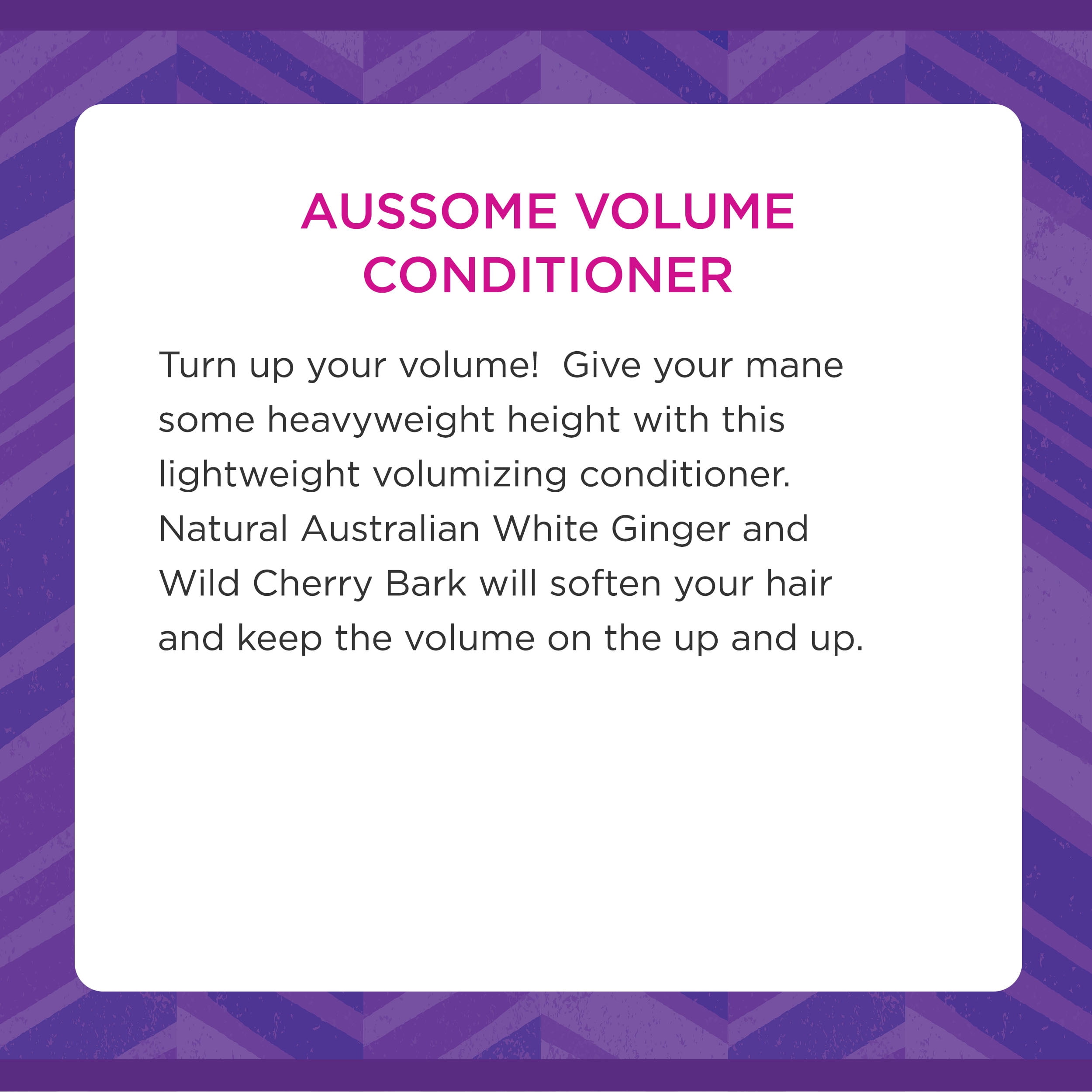 Aussie Aussome Volume Shampoo and Conditioner, 29.2 Fl Oz Each (Pack of 2)