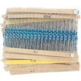 thumbnail image 1 of 30 Values 1% Resistor Assortment, 600pcs 0 Ohm-1M Ohm 1/4W Metal Film Resistors Assortment, 1 of 5