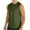 Olive Green, variant on Wyobmus Mens Workout Tank Tops Quick Dry Short Sleeved Crew Neck Muscle Tops Breathable Bodybuilding Sport Shirts M-3X Olive Green