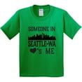 thumbnail image 3 of Inktastic Seattle Washington Someone Loves Me Skyline Youth T-Shirt, 3 of 5