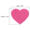 thumbnail image 2 of Parche de hierro en forma de corazón Uxcell, parches bordados, parches de transferencia de hierro para reparación de ropa, rosa claro, 30PCS 1.57"x1.37", 2 of 6