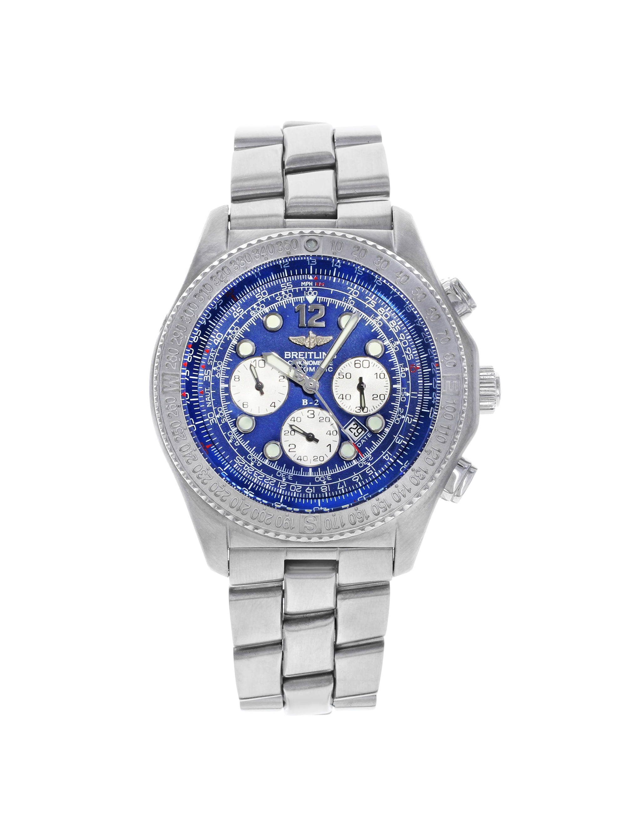 automatic electric revolving shoe rack on Breitling Breitling B 2 Stainless Steel Chronograph Blue Dial Automatic Mens Watch A42362 Walmart Com Walmart Com