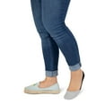 thumbnail image 5 of PEDS Women's Nylon/Cotton No Show Liner with Gel Trim, 6 Pairs, 5 of 6