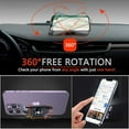 thumbnail image 6 of 【2-Pack】 Magnetic Car Holder Dashboard【Strong Magnets】 carmount 2.0 Magnetic Phone Mount【360°Rotation】 Car Mount for Cell Phone Holders for Your Car for All Smartphones & All Car Models, 6 of 8