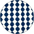 thumbnail image 2 of Safavieh Dhurries Navy/Ivory Area Rug, 2 of 4
