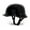 Big German Hi Gloss Black, variant on Daytona Helmets Novelty German Motorcycle Helmet, XL, Dull Black