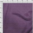 thumbnail image 3 of oneOone Cotton Poplin Purple Fabric Tribal Craft Projects Decor Fabric Printed By The Yard 42 Inch Wide, 3 of 4