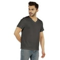thumbnail image 3 of Inkmeso T-Shirt de Base à Col en V pour Homme, Manches Courtes, Uni, Coupe Régulière, en Coton, 3 of 7