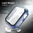 thumbnail image 6 of Phmnkl 2 Pack Hard Case Compatible for Apple Watch Ultra 49mm with 9H Tempered Glass Screen Protector, [Touch Sensitive] [Full Coverage] Slim Bumper Protective Cover for iWatch, 6 of 12