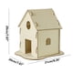 thumbnail image 4 of pstuiky Casita para pájaros casera tipo Dox, caja nido, caja de madera, 4 of 9