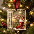 thumbnail image 5 of Cheapark 4.72 Inch Clear Acrylic Christmas Cash Gift Storage Ornament, Transparent Money Holding Pendant For Tree Hanging, Decorative Currency‑Focused Plaque For Christmas Holiday Home Decor Gift, 5 of 6