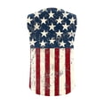 thumbnail image 5 of Generic American Flag Tank Tops for Women 4th of July Shirts Summer Sleeveless V-Neck T-Shirt Patriotic Tees, 5 of 5
