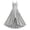 Grey, variant on uikmnh Girls Strapless Formal Party Dress Crisscross Bodice Ruffled Tiered Skirt Occasion Wear Size:9-10 Years