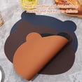thumbnail image 4 of Lubelski Double-Sided Table Placemat Wear Resistant Waterproof Non-slip Design Heat Insulation Table Mat Cup Coaster, 4 of 8