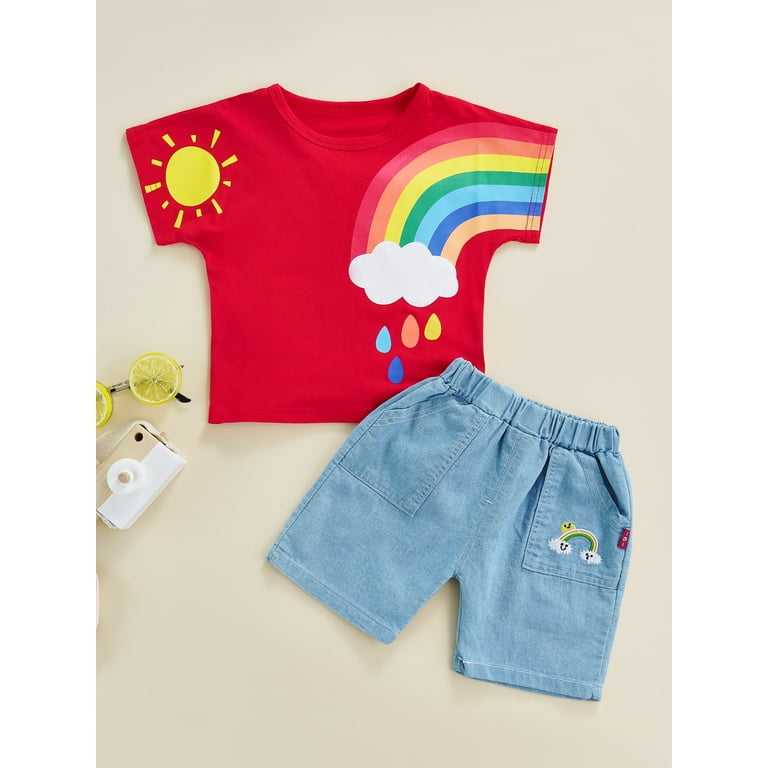 Rainbow boy cheap shorts