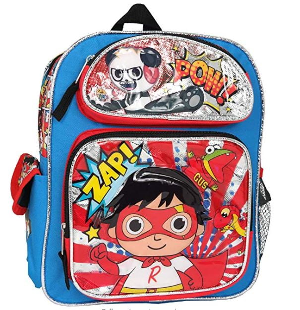 Ryans World 12in School Backpack Lunch Bag Boys Book 2pc Set