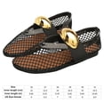 thumbnail image 2 of Mujeres Mesh Ballet Flats Slip On Ballerina Shoes Shoes Round Toe Ballet Zapatos Ballet transpirables para caminar para desplazarse, 2 of 9