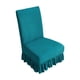 thumbnail image 2 of Funda Elástica Para Silla, Extraíble, Lavable, Fácil De Instalar, Multiusos, Apta Para Comedor, Cocina Y Oficina, Color Verde, 2 of 8