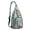 Dark-green-1, variant on Vintage Boho Sling Backpack – Retro Tribal Ethnic Crossbody Bag, Artistic Geometric Hiking Shoulder Bag for Women & Men, Rustic Floral Travel Daypack