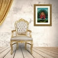 thumbnail image 3 of Varma, Raja Ravi 14x18 Gold Ornate Wood Framed with Double Matting Museum Art Print Titled - Sri Shanmukaha Subramania Swami at Kartikeya, 3 of 4