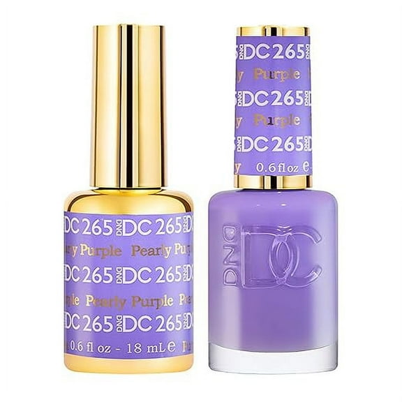 DND DC GEL DUO 265 Pearly Purple