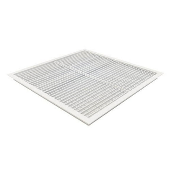 Create a Fresher Living Space with a 30" x 30" White Aluminum Ventilation Grille