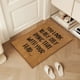thumbnail image 3 of Seyotauo Funny Christmas Front Door Mat, Letter Print Rustic Door Mats Welcome Doormat Christmas Decorations Indoor Outdoor for Bedroom Living Room Funny Xmas Kitchen Small Rugs 16 x 24 inch, 3 of 6