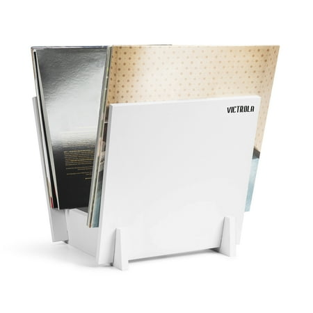 Victrola - Bridge Record Stand - White