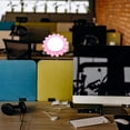 thumbnail image 3 of Cubicle Mirror Pink 1Set 8.9X3.9X3.9In, 3 of 9