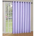 thumbnail image 2 of Gorgeous Home Linen Room Divider Extra Wide Thermal Unlined Blackout Grommet Curtain 1 Panel 100" Wide x 84" Long Lilac, 2 of 6