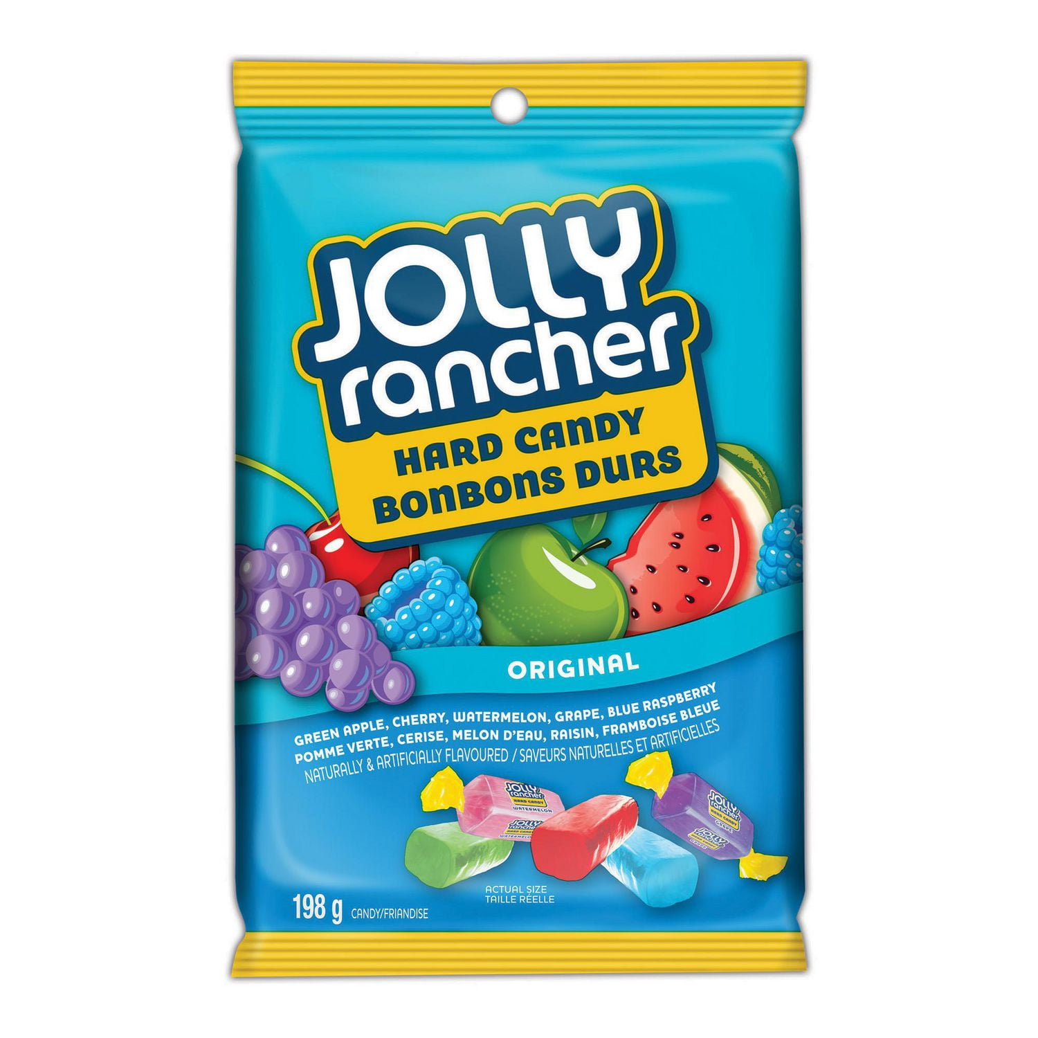 JOLLY RANCHER, Assorted Fruit Flavored Hard Candy, Individually Wrapped