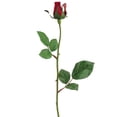 thumbnail image 4 of Allstate Single Long Stem Rose Bud Artificial Floral Spray - 23" - Burgundy, 4 of 8