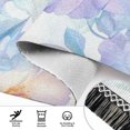 thumbnail image 6 of Yayeee Runner Rug for Bedroom 2'x6' Machine Washable Hallway Non Slip Mat, Pastel Flower Pattern, 6 of 8