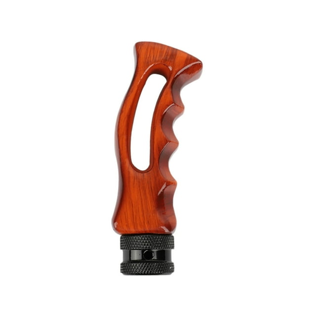 W-279 Levier de Vitesse en Alliage d'Aluminium Marron Modification de Voiture Onde Décorative Prolongée Couleur Marron Durable YLYLB
