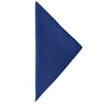 thumbnail image 2 of Ultimate Textile (2 Dozen) Cotton-feel 20 x 20-Inch Cloth Dinner Napkins - for Wedding and Banquet, Hotel or Home Fine Dining use, Royal Blue, 2 of 3