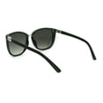 thumbnail image 4 of Womens Rhinestone Jewel Hinge Butterfly Sunglasses Green Silver Green, 4 of 4