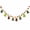 Christmas Tree & Gingerbread, variant on Homellea Lighted Christmas Garland with Christmas Tree and Gingerbread Shapes, Pom Pom Beads and Lights, Hanging Banner for Tree, Mantel, Window and Holiday Party Decor, 118.11 Inch