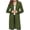 Green, variant on Idoravan Cardigans for Women Spring Women's Long Sleeved Solid Color Top Medium Long Cardigan Sweater Coat Sweater Coat