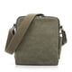 thumbnail image 4 of Bolso bandolera de lona para hombre, bandolera de hombro cruzada para deportes al aire libre, viaje (verde), 4 of 5