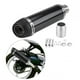 thumbnail image 1 of Silenciador de Escape Ecomeon Universal 51 mm Fibra de Carbono, 1 of 5