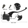 thumbnail image 2 of Front Black Motorcycle Brake Master Cylinder Pump Lever for Honda Rancher 420 Foreman 500, 2 of 6