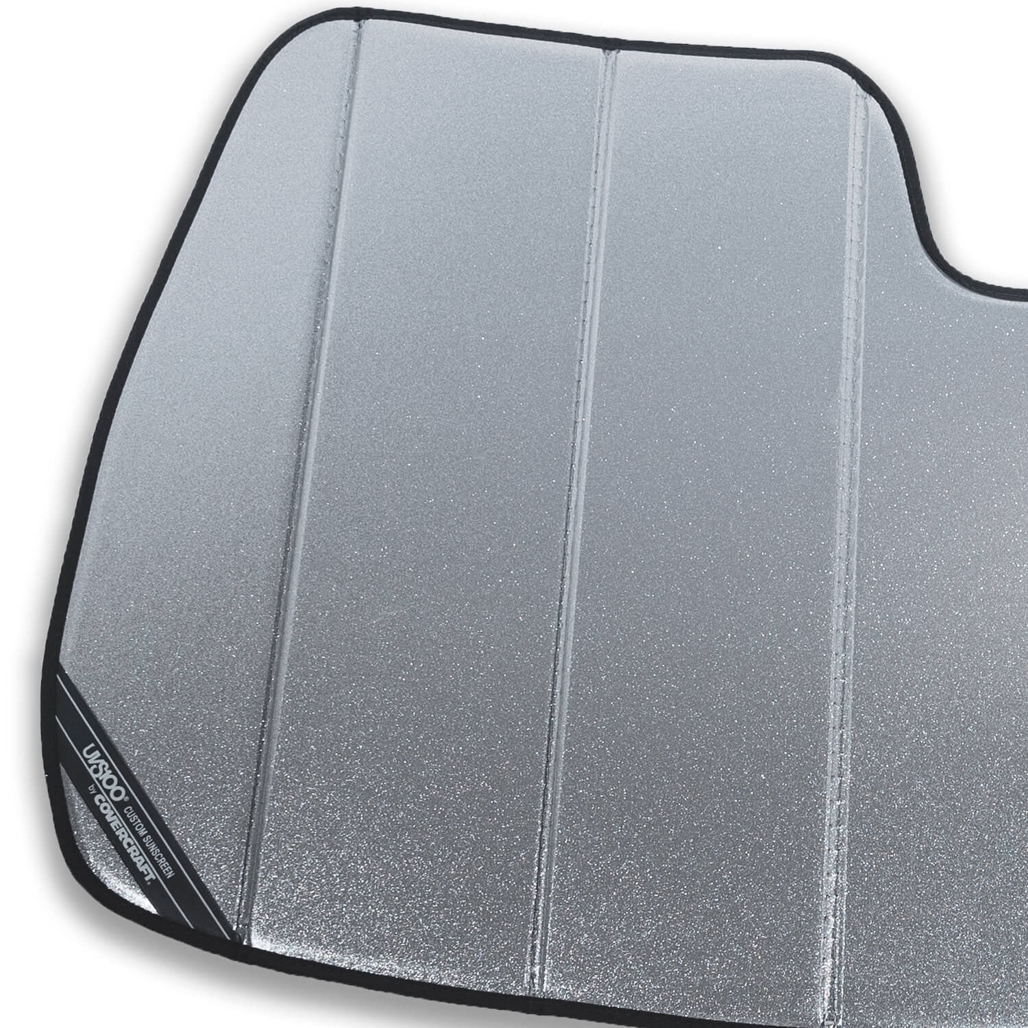 Covercraft UVS100 Premier Series Custom Sunscreen for 2017-2026 Tesla 3 | UV11562GS | Galaxy Silver