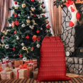 thumbnail image 4 of Christmas Sack – 28" X 20" Canvas Gift Bag with Drawstring, Full Print Polyester Santa Sack, Durable Reusable Xmas Gift Bag for Holiday, Party & Storage, 4 of 5