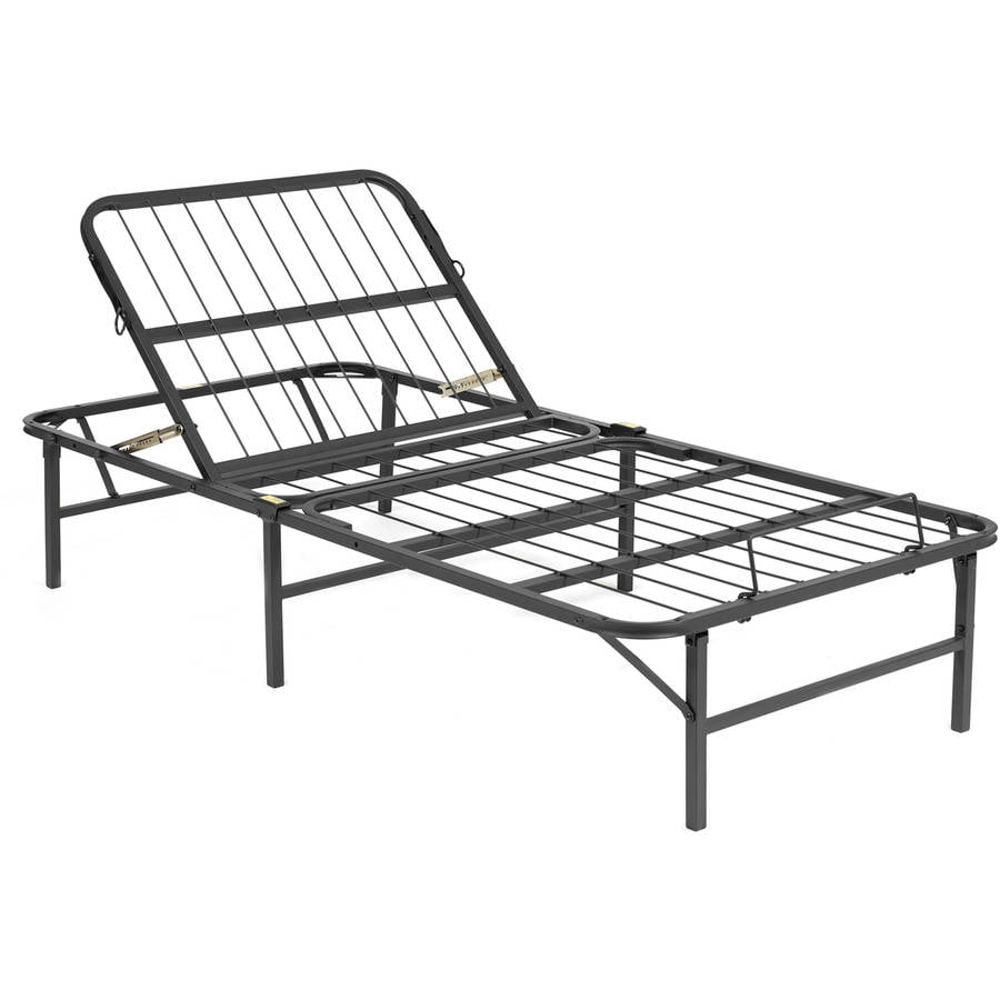 TWIN XL Size Adjustable Head Lift Bed Frame Mattress Steel Platform Foundation 810240020184 eBay