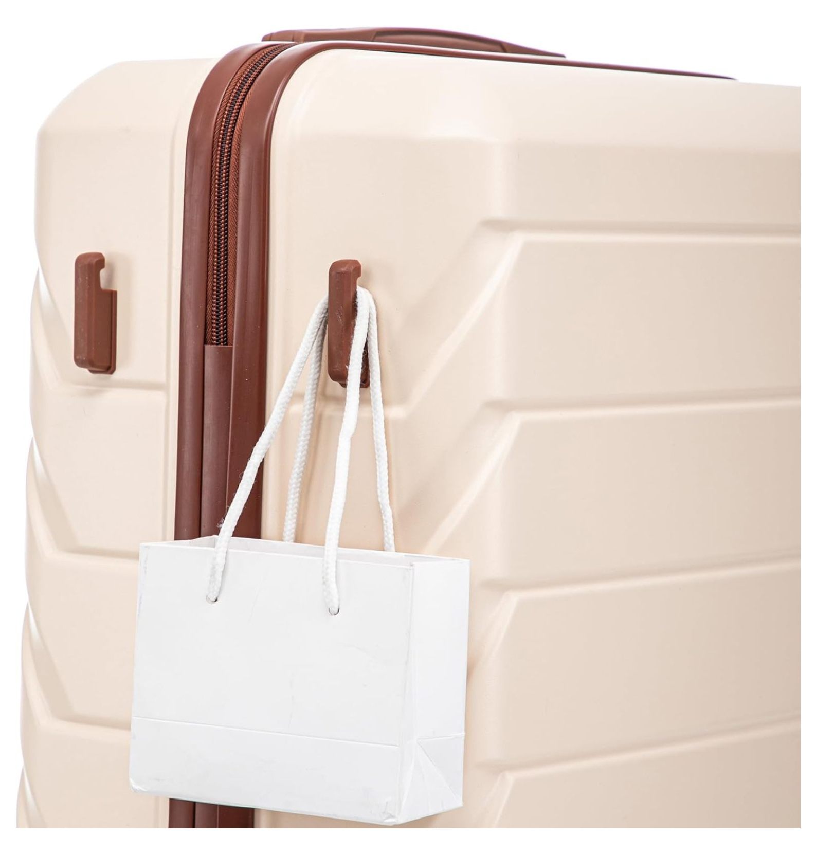 SONGMY Luggage 3 Pcs Sets ABS Hardside Luggage Set Spinner Wheel Suitcase
