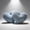 Blue, variant on Zeiwohndc Set of 2 Decorative Throw Pillows with Heart Stripe Faux Furs Furry CushionGift