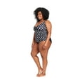 thumbnail image 5 of LYSA Womens Lace-Up Back Tankini Top Swimsuit Adult, 5 of 5
