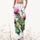 thumbnail image 1 of WILLBEST Pantalones Deportivos de Cintura Alta para Mujer: Pantalones Deportivos con Estampado y Bolsillos para el Gimnasio y el Día a Día. Grande, 1 of 3