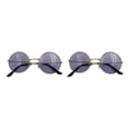 thumbnail image 1 of Gafas de Sol Qarigey Sun Eyewear Marco de Metal Multifuncional Dorado y Púrpura, 1 of 6